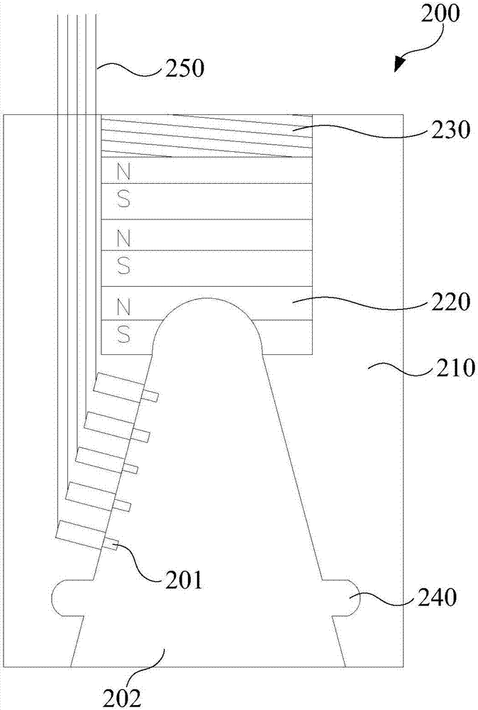 Connector and connecting male and connecting female thereof