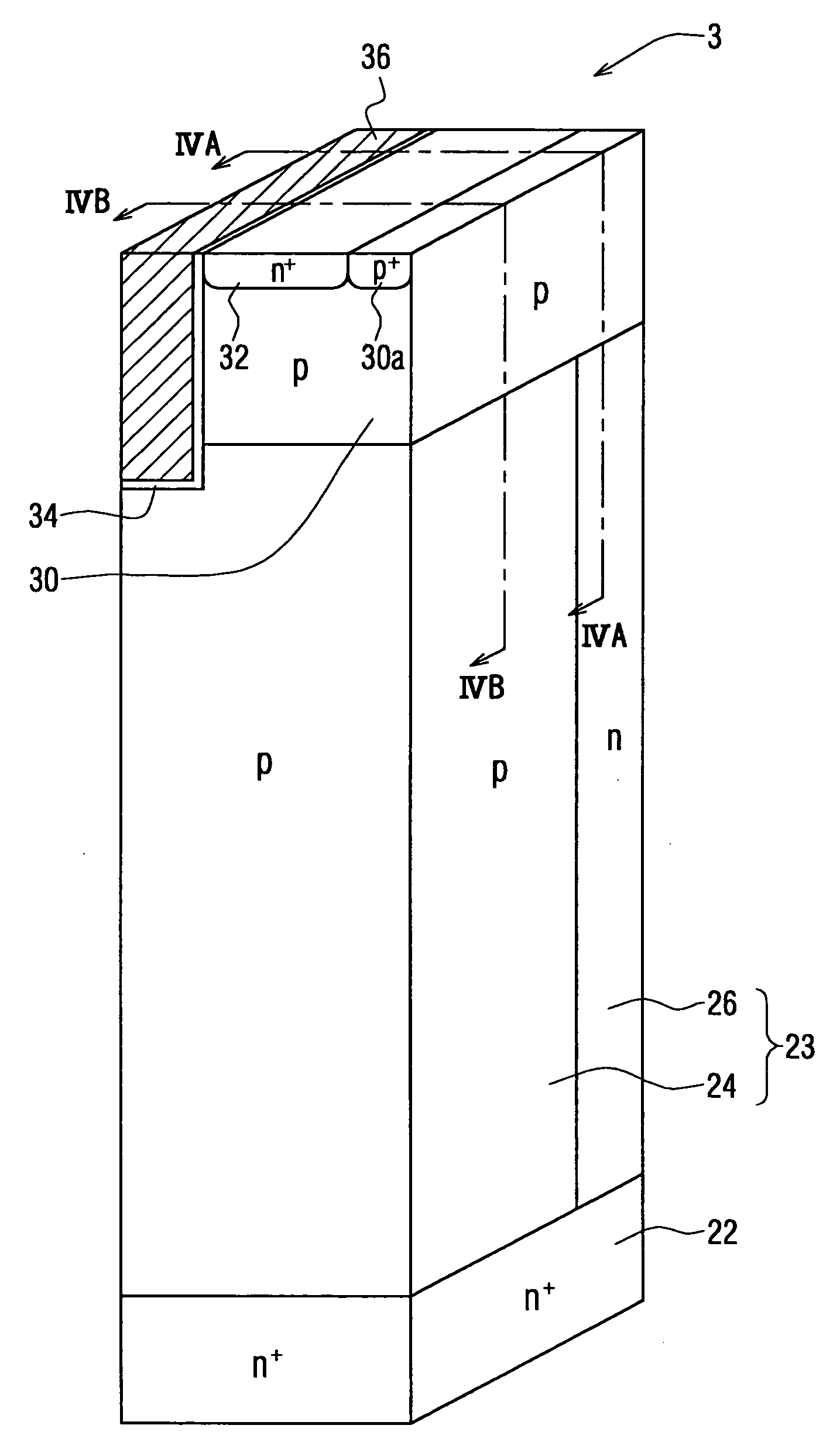 Semiconductor device having super junction construction and method for manufacturing the same