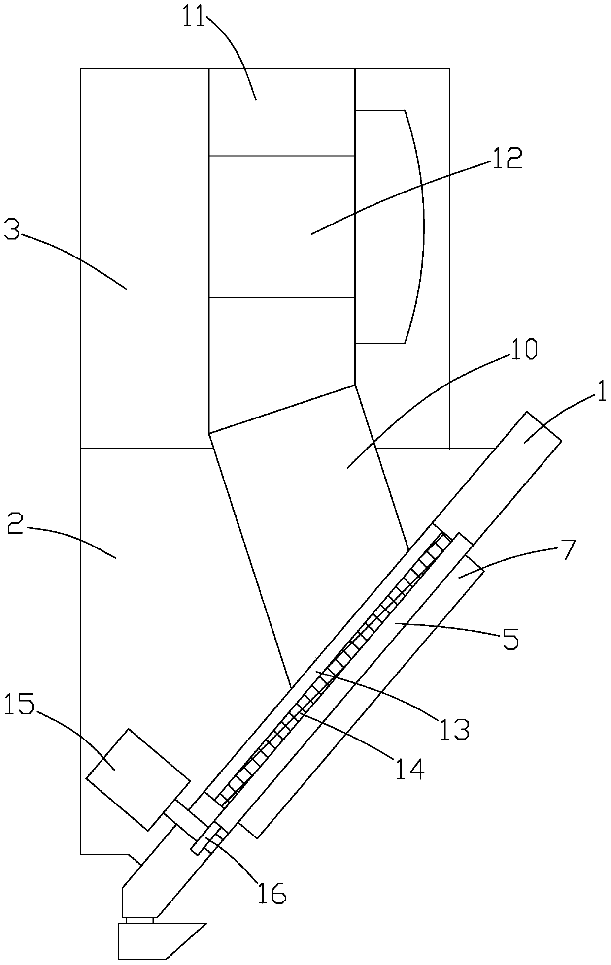 Extractor hood with moving door type smoke guide plates and manufacturing method thereof