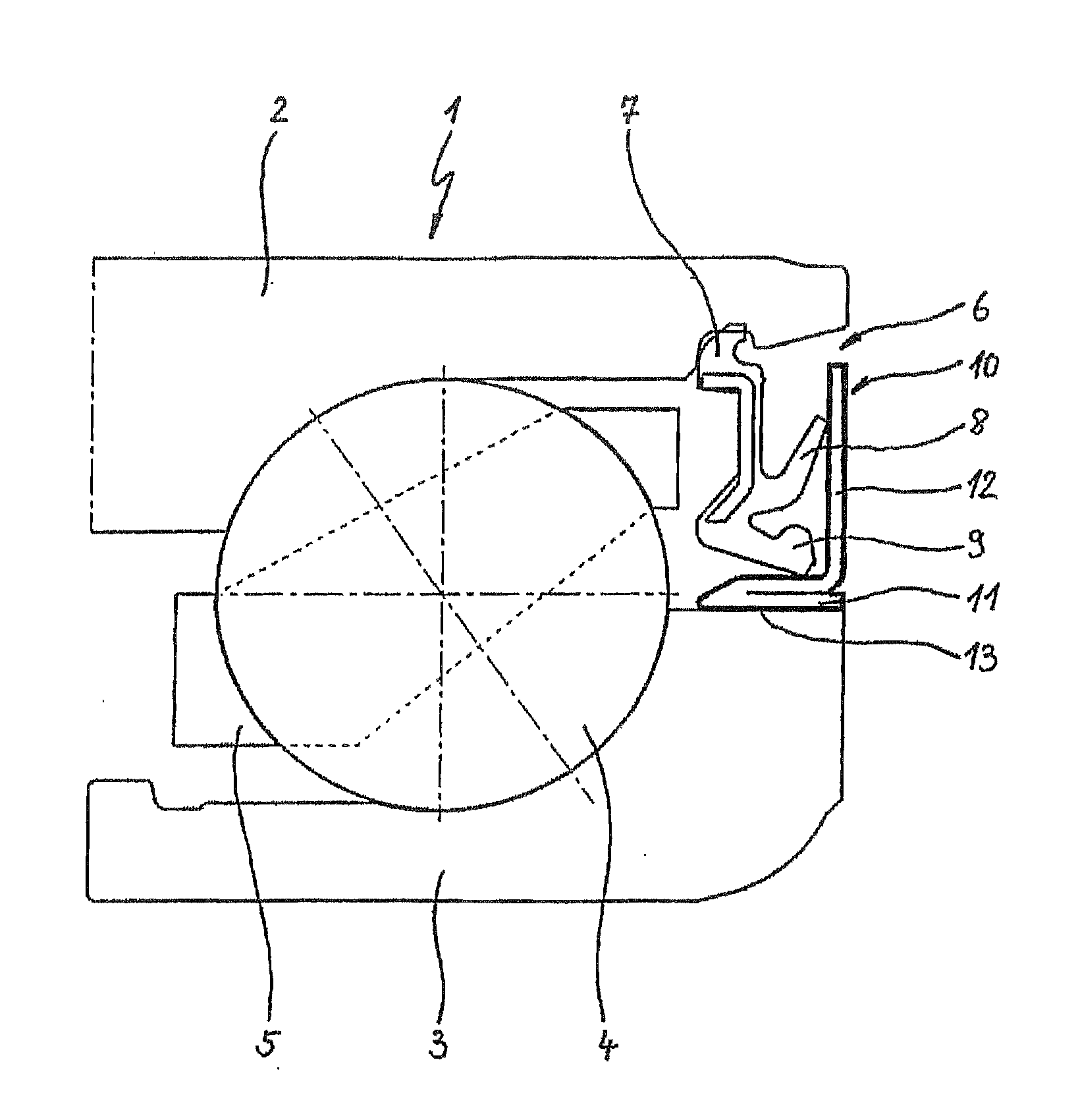 Sealed Radial Rolling Bearing, In Particular Wheel Bearing For a Motor Vehicle