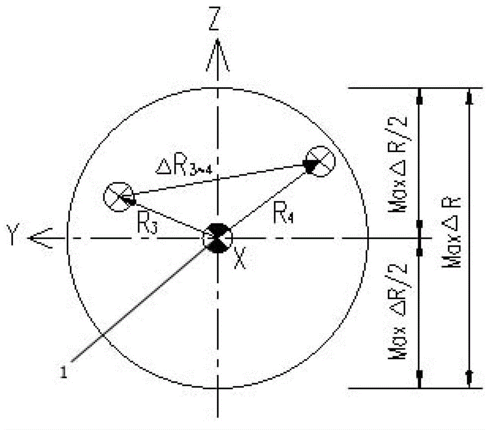 Equipment and method for evaluating static displacement and deformation of vibration insulating foundation of steam-turbine generator