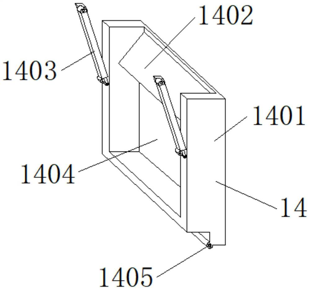 Discharging device of clinker sampler and use method of discharging device