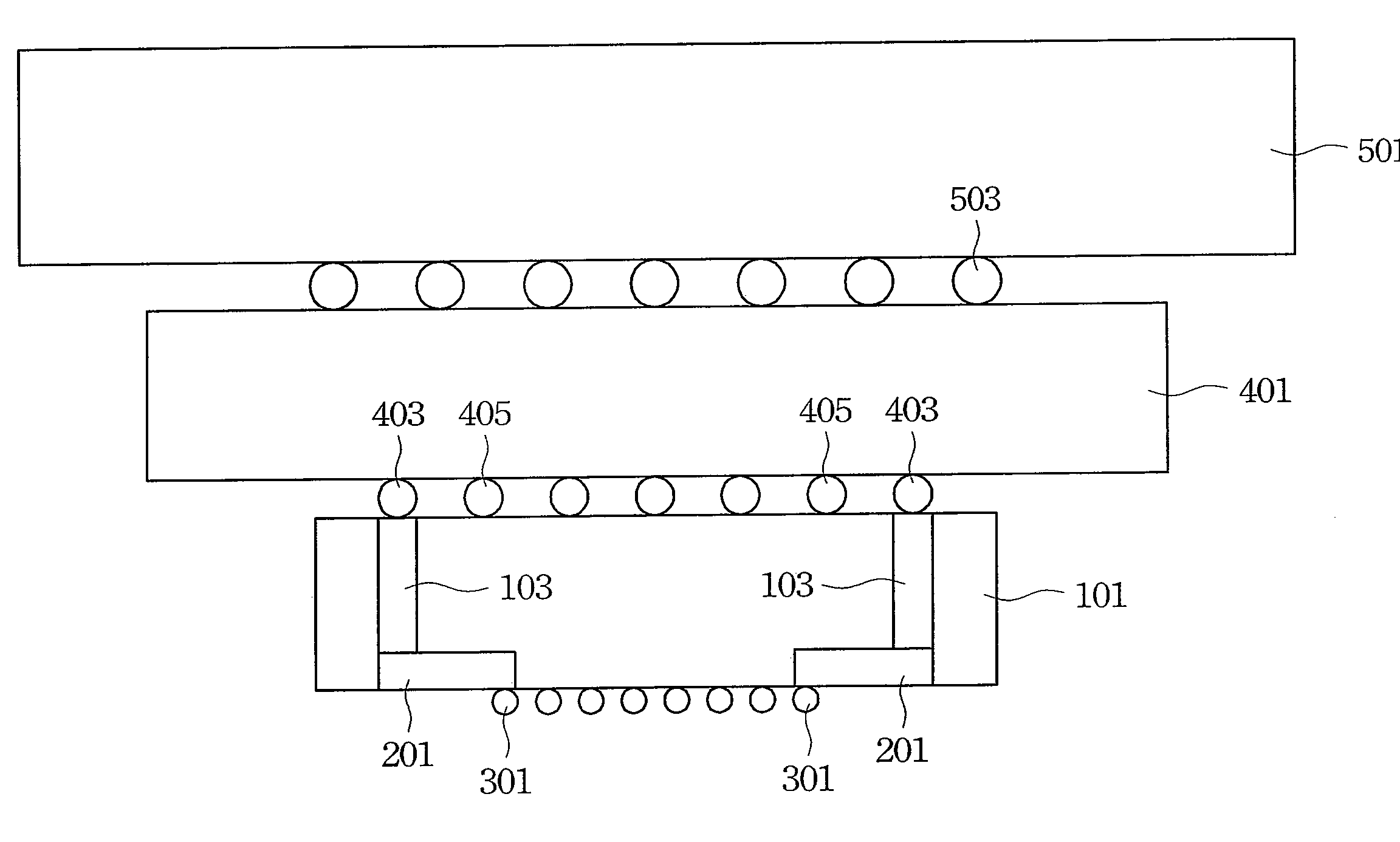 Ultra-fine area array pitch probe card