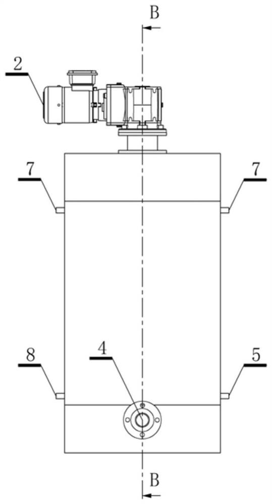 Waste water heat exchange device and operation method thereof