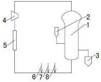 Gas phase method fluidized bed on-line catalyst switching method