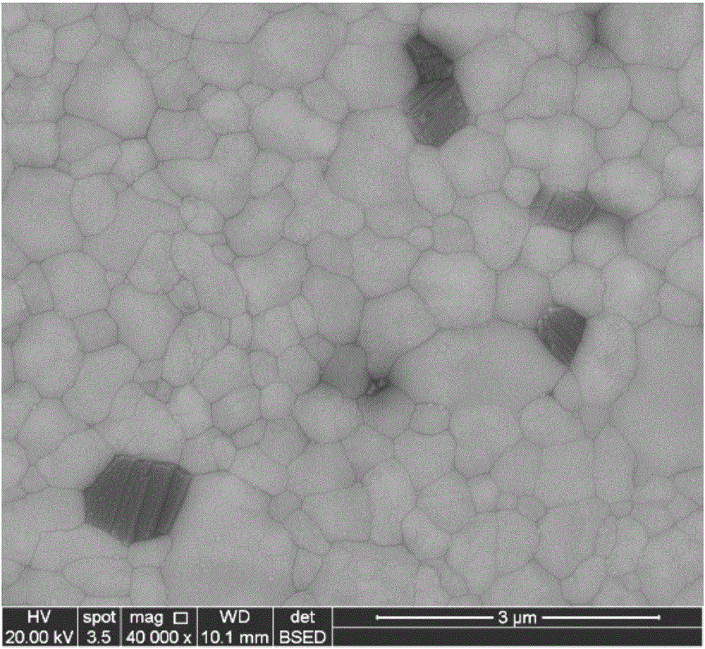 Preparation method of black zirconia ceramic