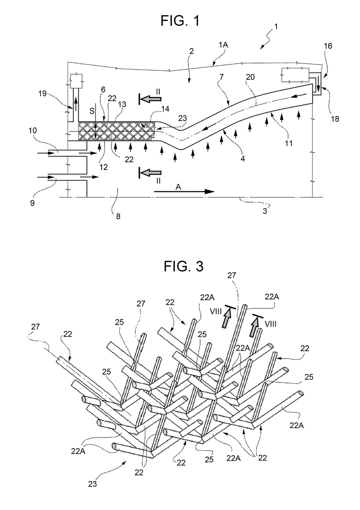 Combustor of a liquid propellent motor