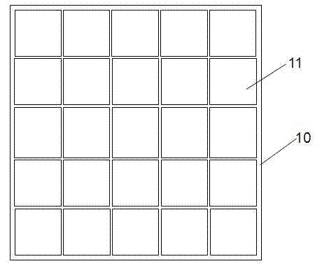 Split joint type large-area field emission planar light source