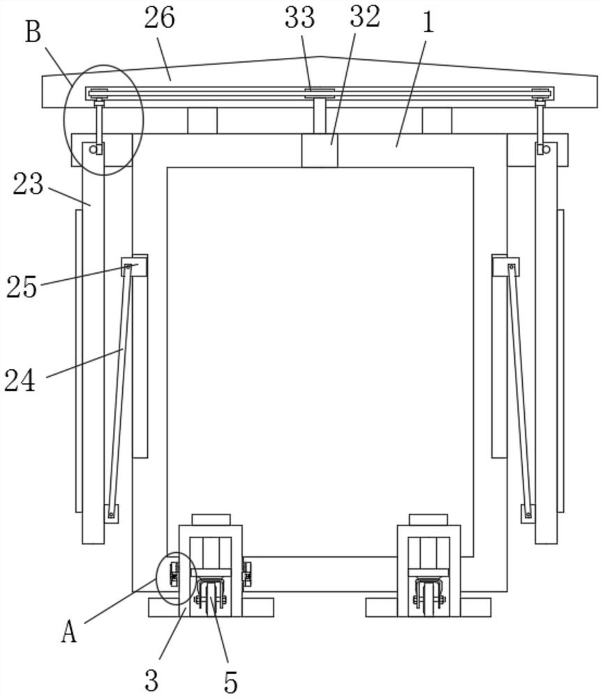 Novel high-voltage switch cabinet convenient to transfer and use method thereof