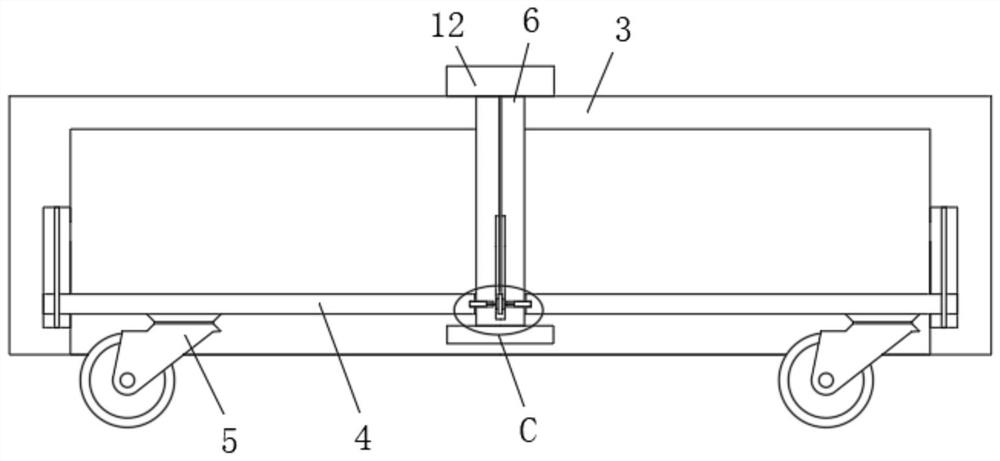 Novel high-voltage switch cabinet convenient to transfer and use method thereof