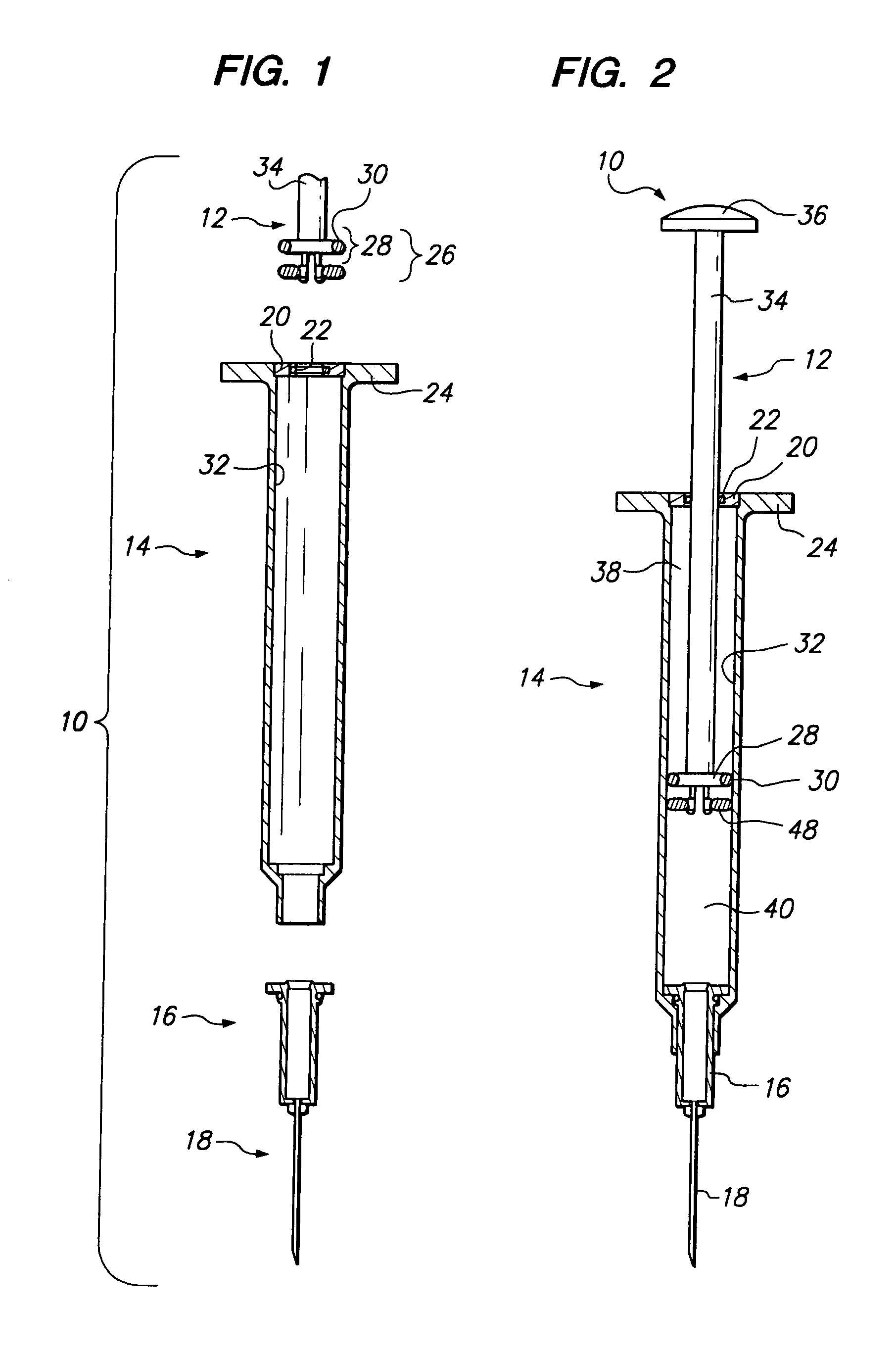 Safety needle syringe braking system