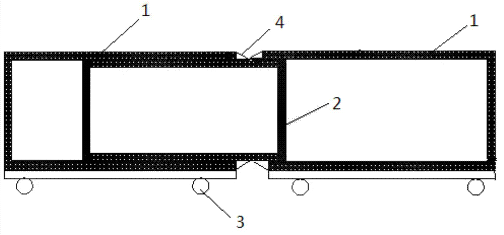 Telescopic wind duct for wind tunnel