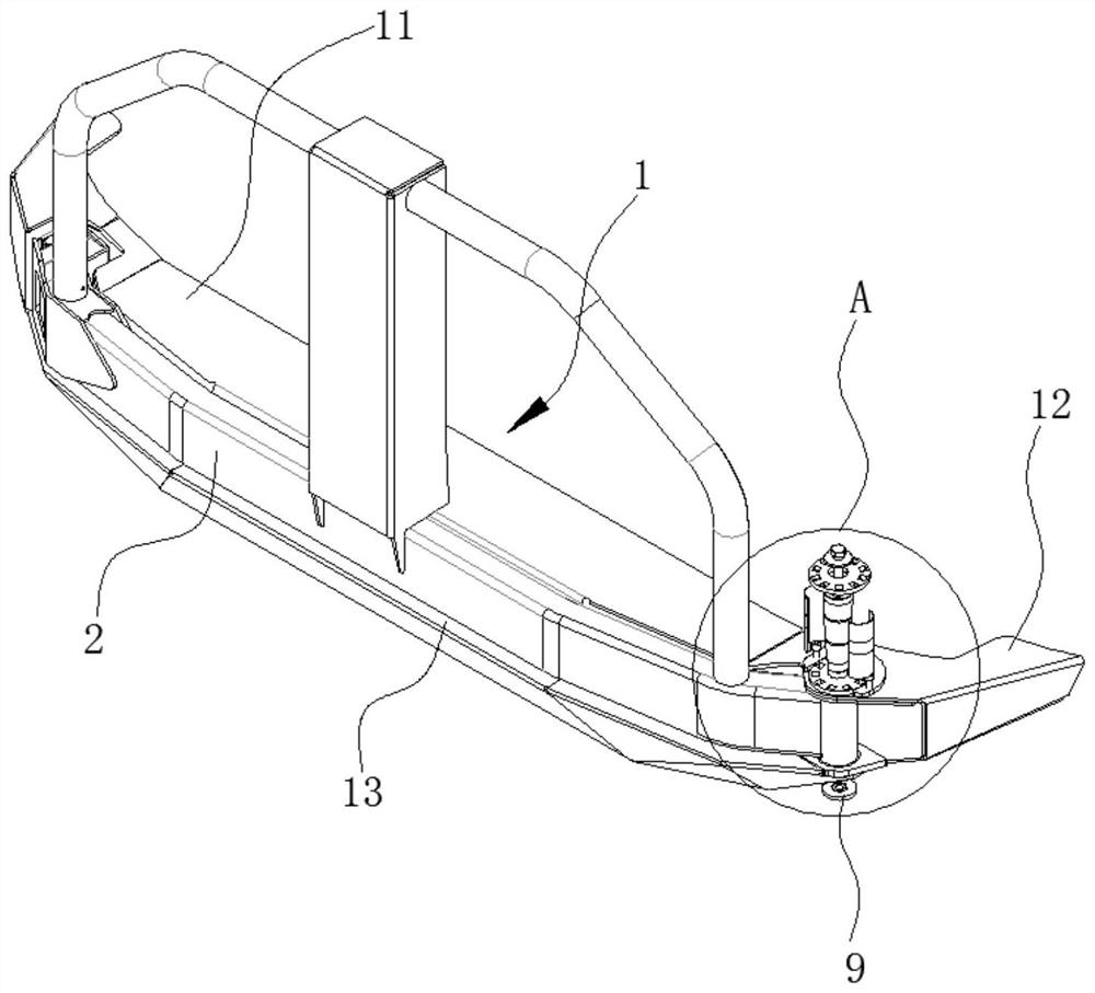 Automobile rear bumper and automobile