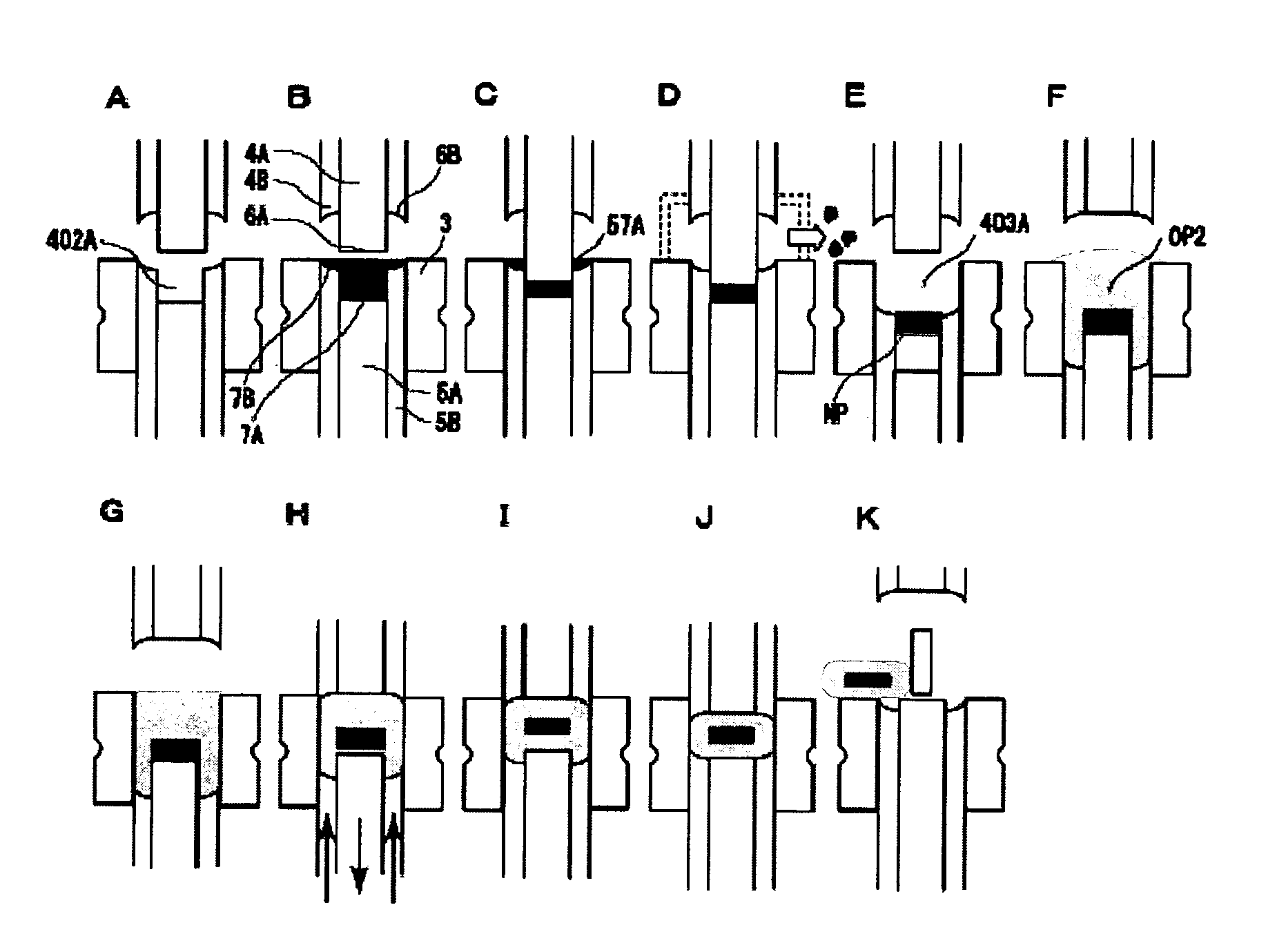 Method of manufacturing a molding with a core