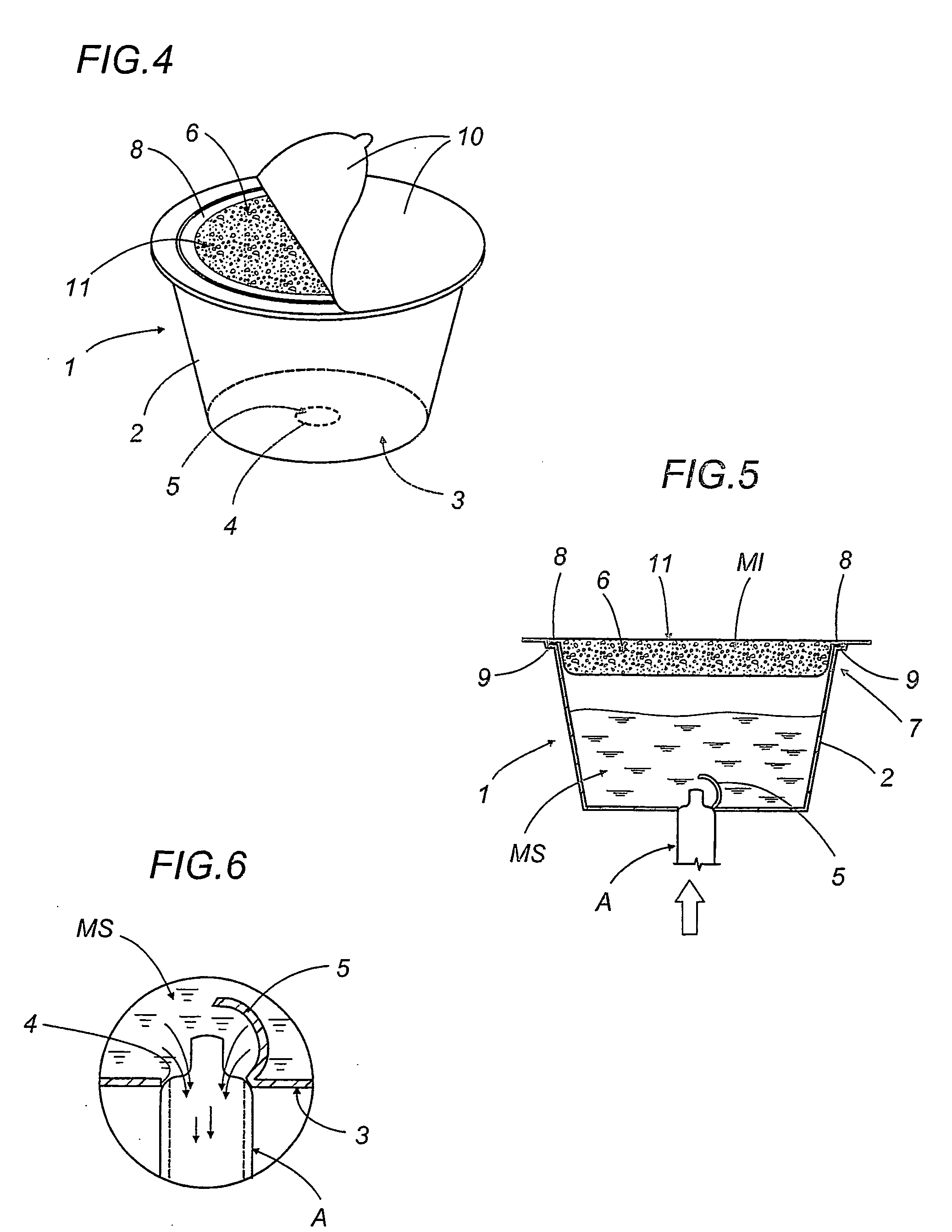 Capsule to be used to prepare an infused beverage