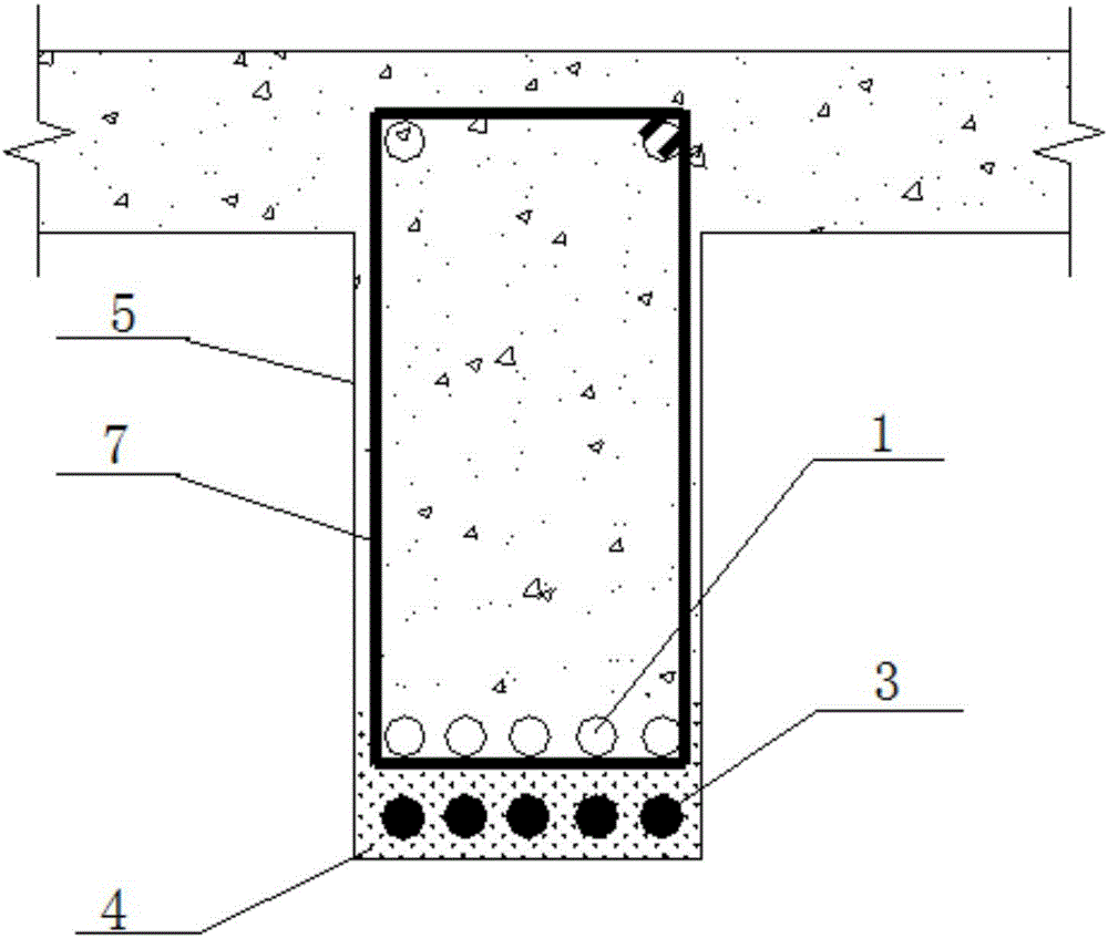 High-ductility fiber concrete and construction method for reinforcing beam by using high-ductility fiber concrete