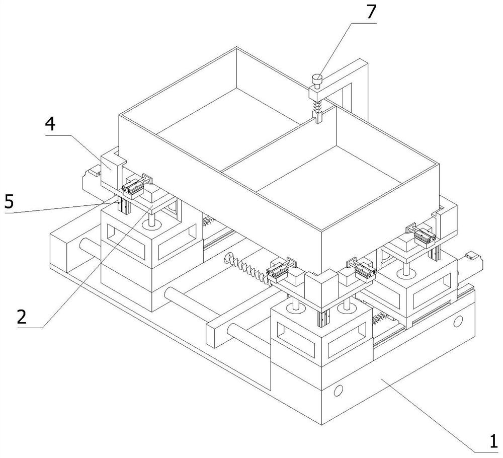 Positioning frame for welding laboratory cabinet body