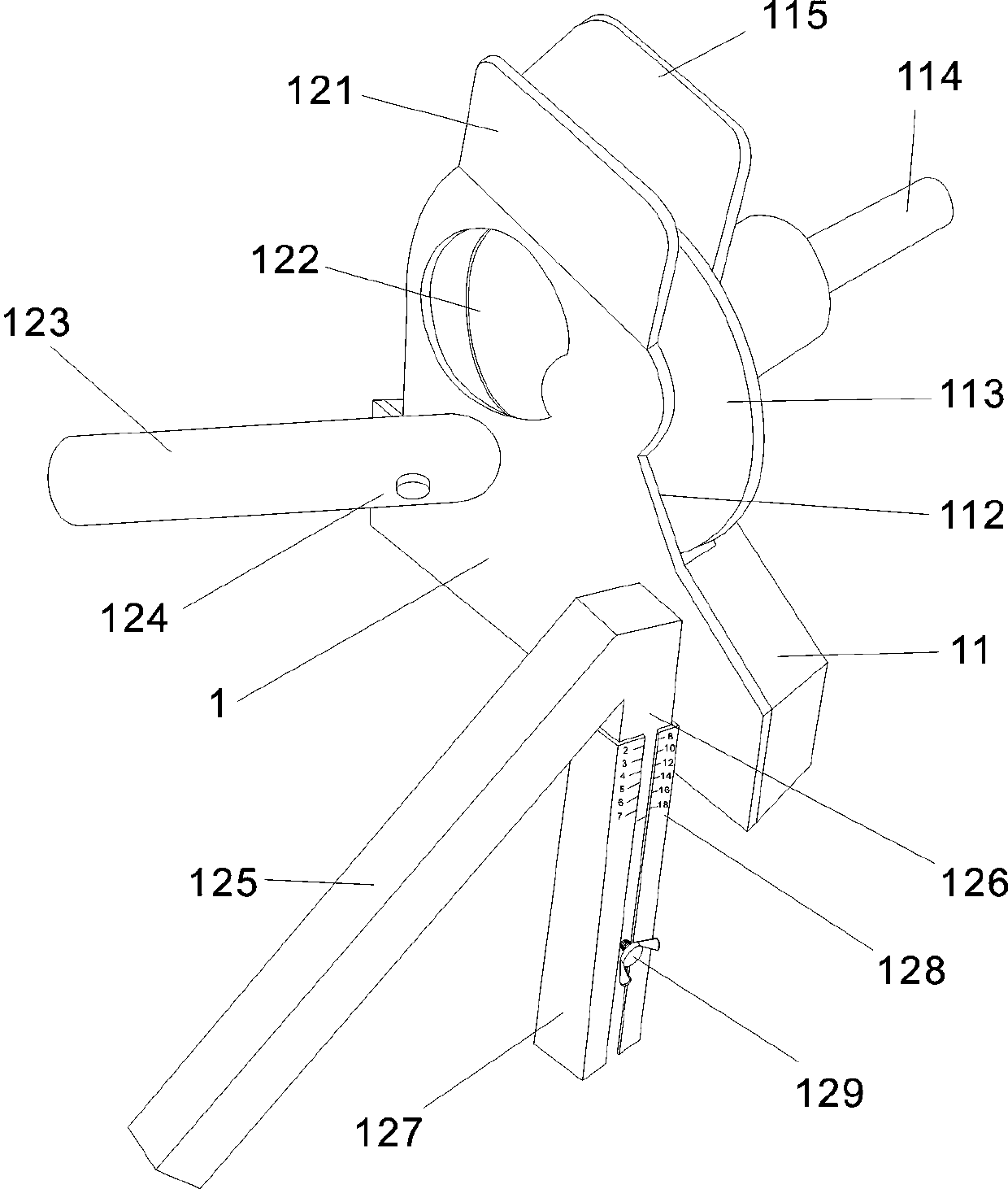 Drill and knife grinding device