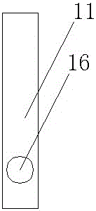 An elastic tire deceleration brake device