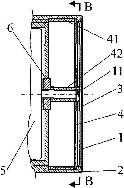 Pendulum electric shaver head