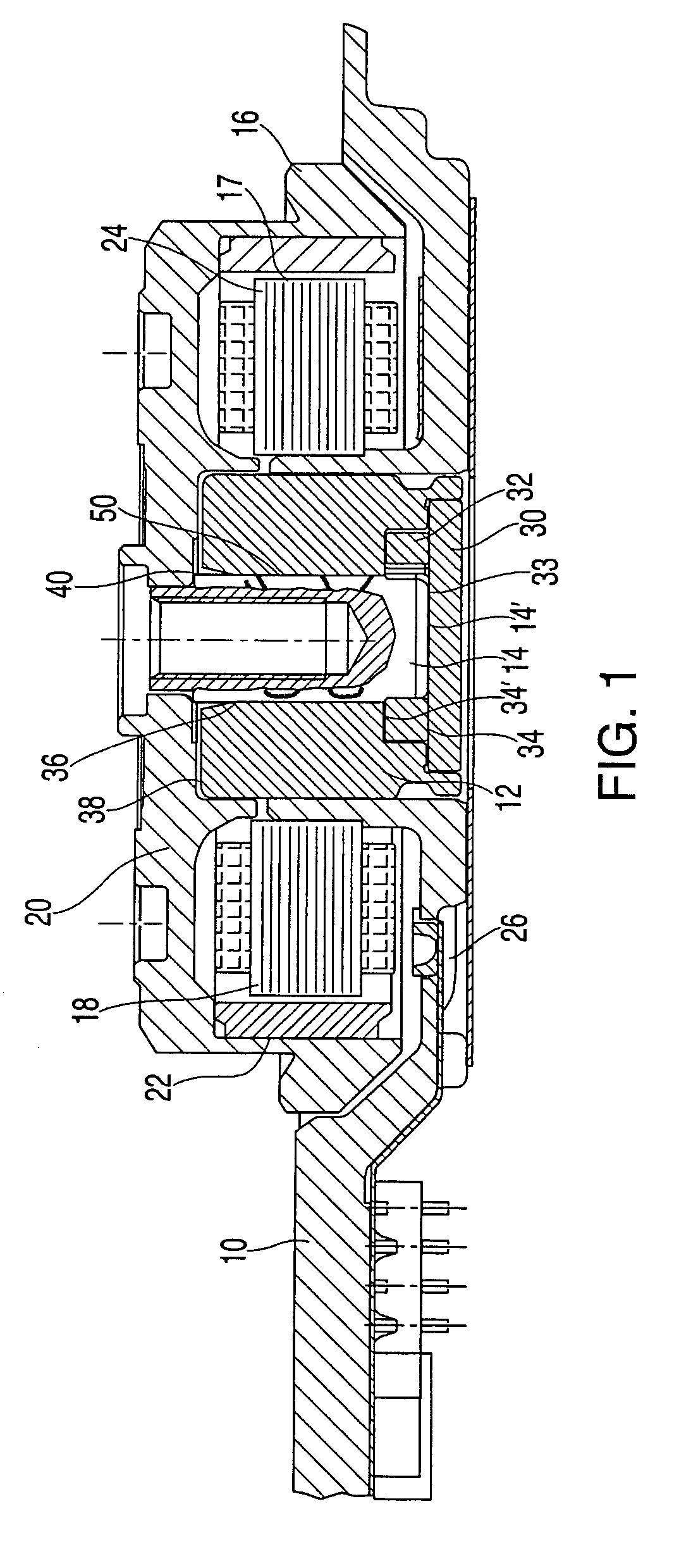 Hydrodynamic bearing for a spindle motor