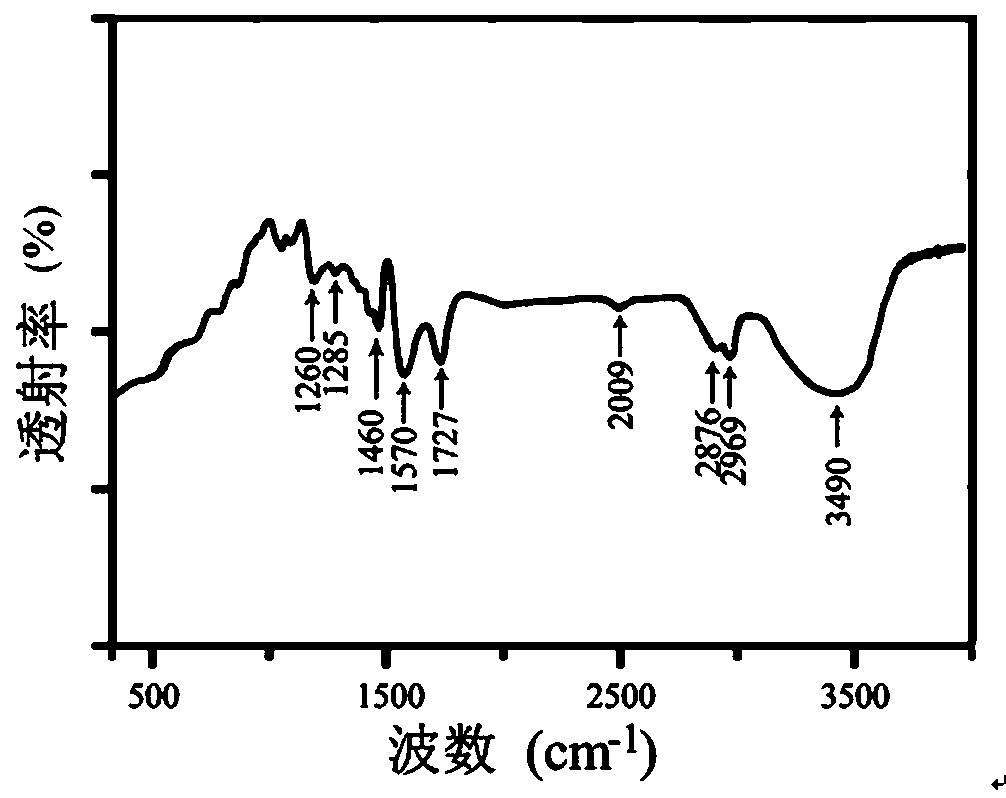 Up-conversion luminescent nano-material surface-modified with alkyne silver, and preparation method and application thereof