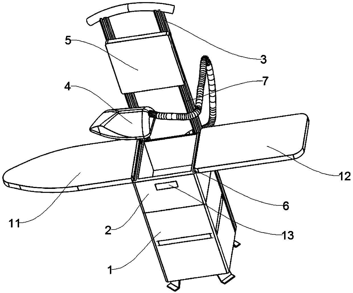 Ironing device