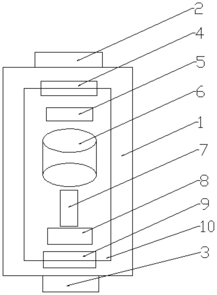 Vibration and impact pulse composite sensor