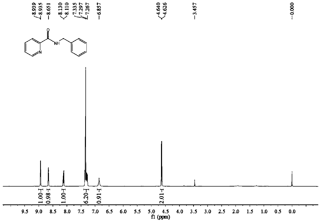 Synthetic method for preparing amide compounds through co-catalysis of niobium pentachloride and ionic liquid