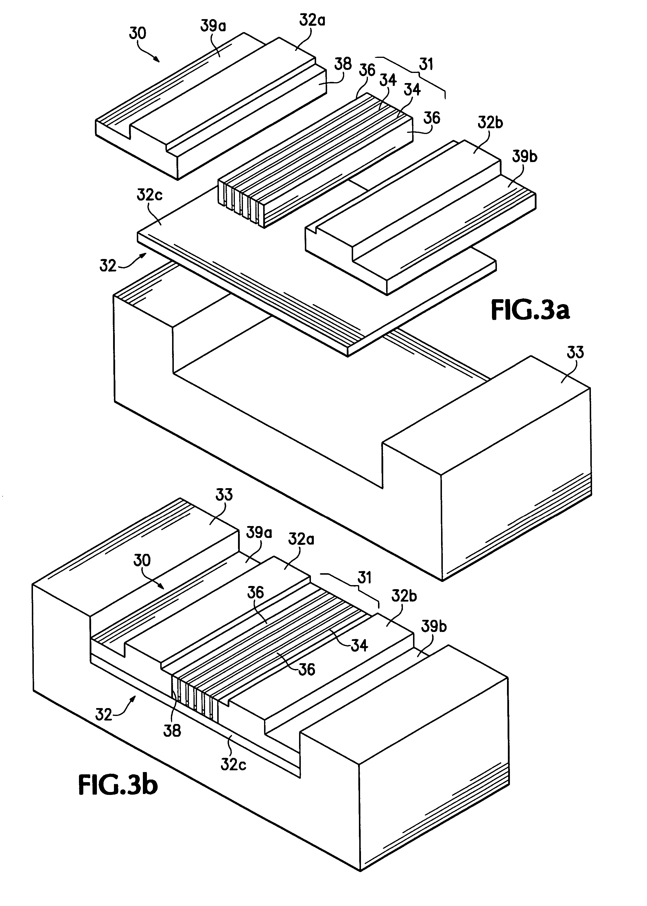 Scalable thermally efficient pump diode systems