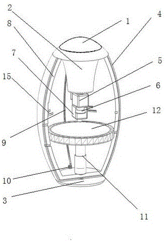 Semipermeable membrane humidifier