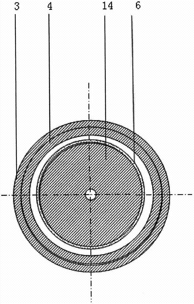 Method and device for testing flow conductivity of fracture network of shale