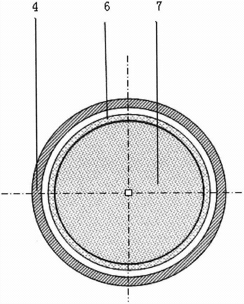 Method and device for testing flow conductivity of fracture network of shale