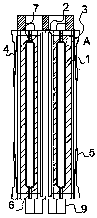 A radiation shielding tile for environmental protection