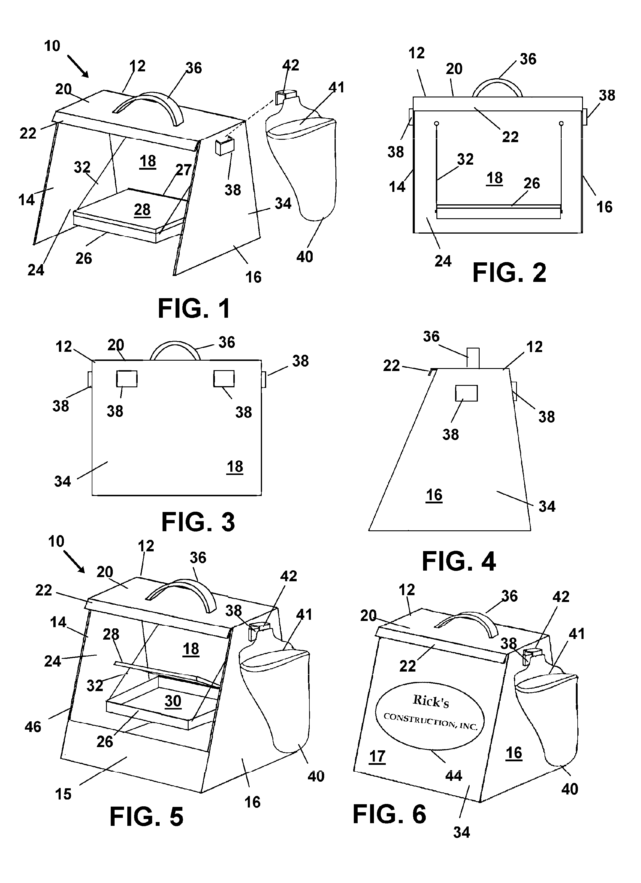 Combined ladder engageable tool carrier and step stool