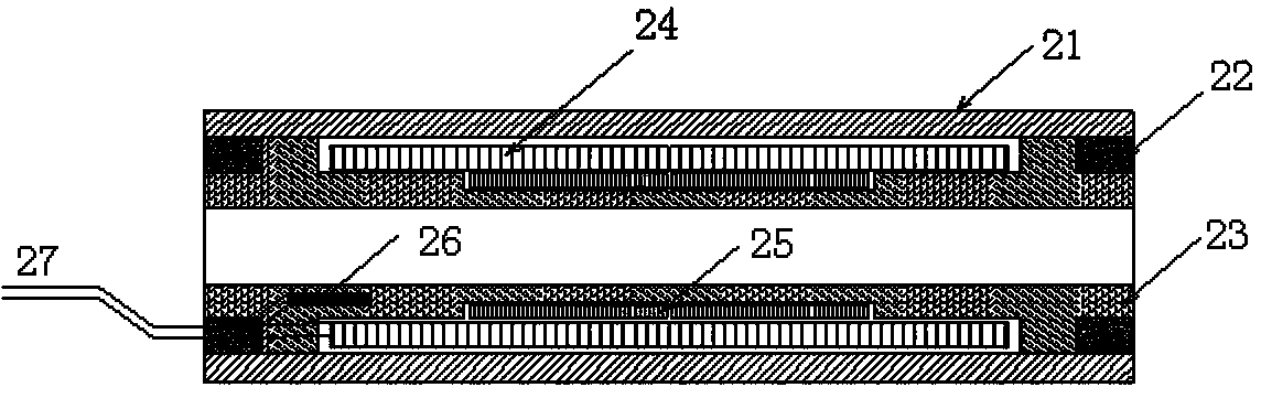 Precise detection device and detection method for stress of invitro prestressed steel beam