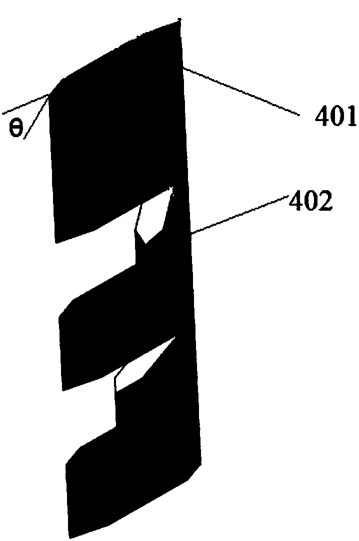 Combustion chamber with combustion area adjusted on basis of inlet swirl rectifying support plates, and special support plates thereof