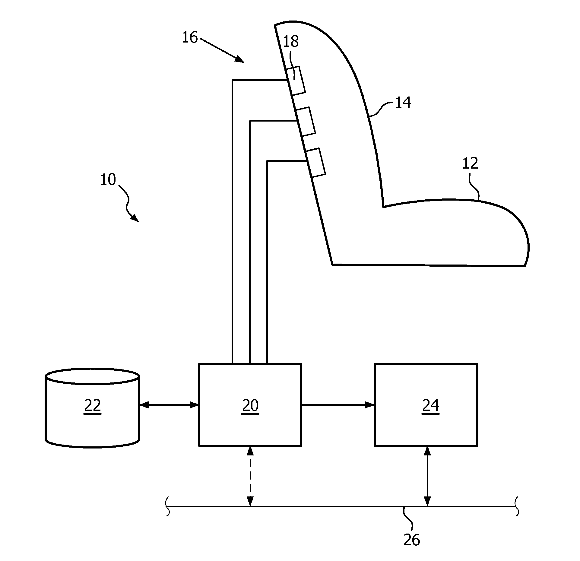 Method and apparatus for monitoring the respiration activity of a subject