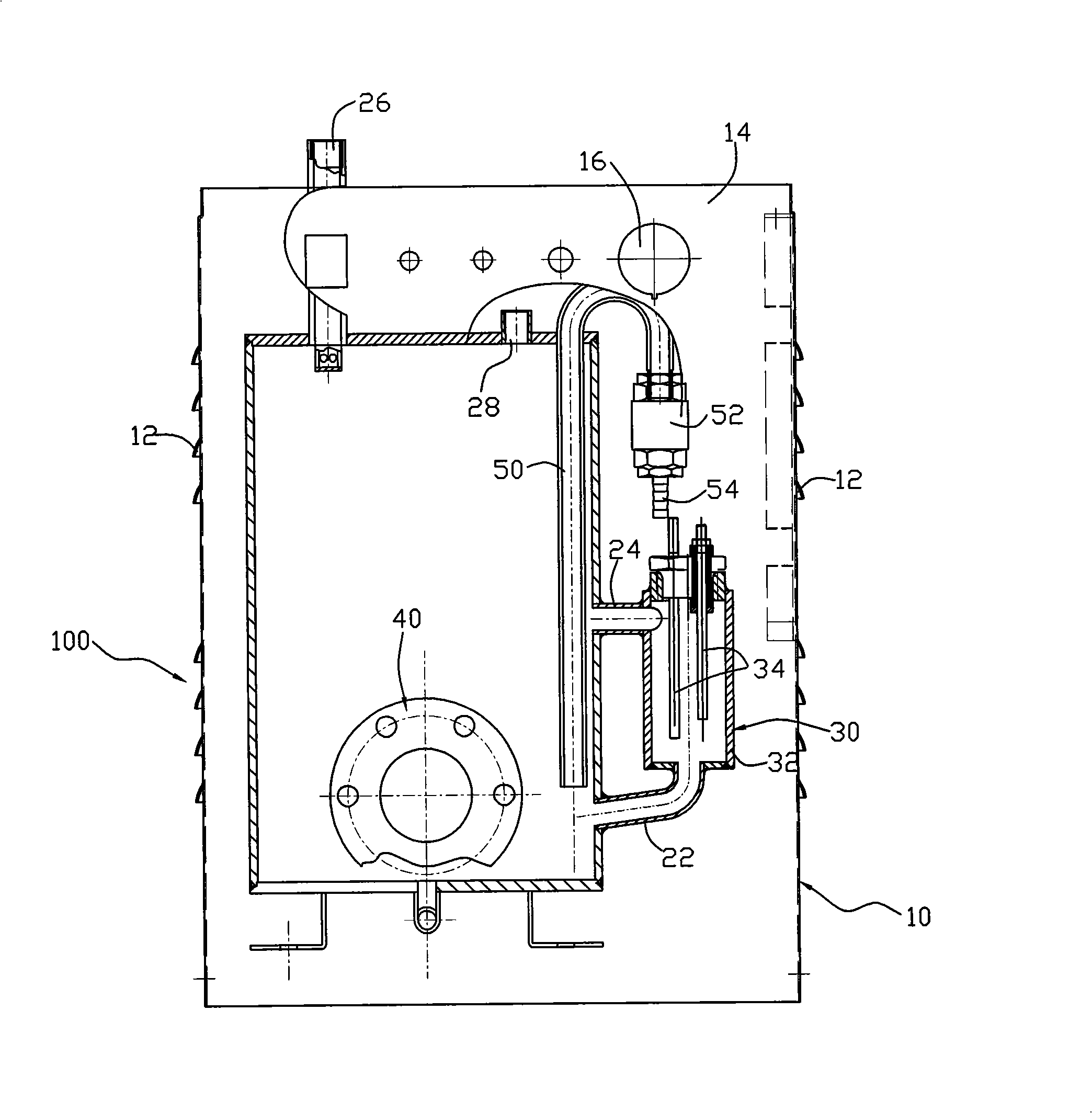 Electric heating steam generator