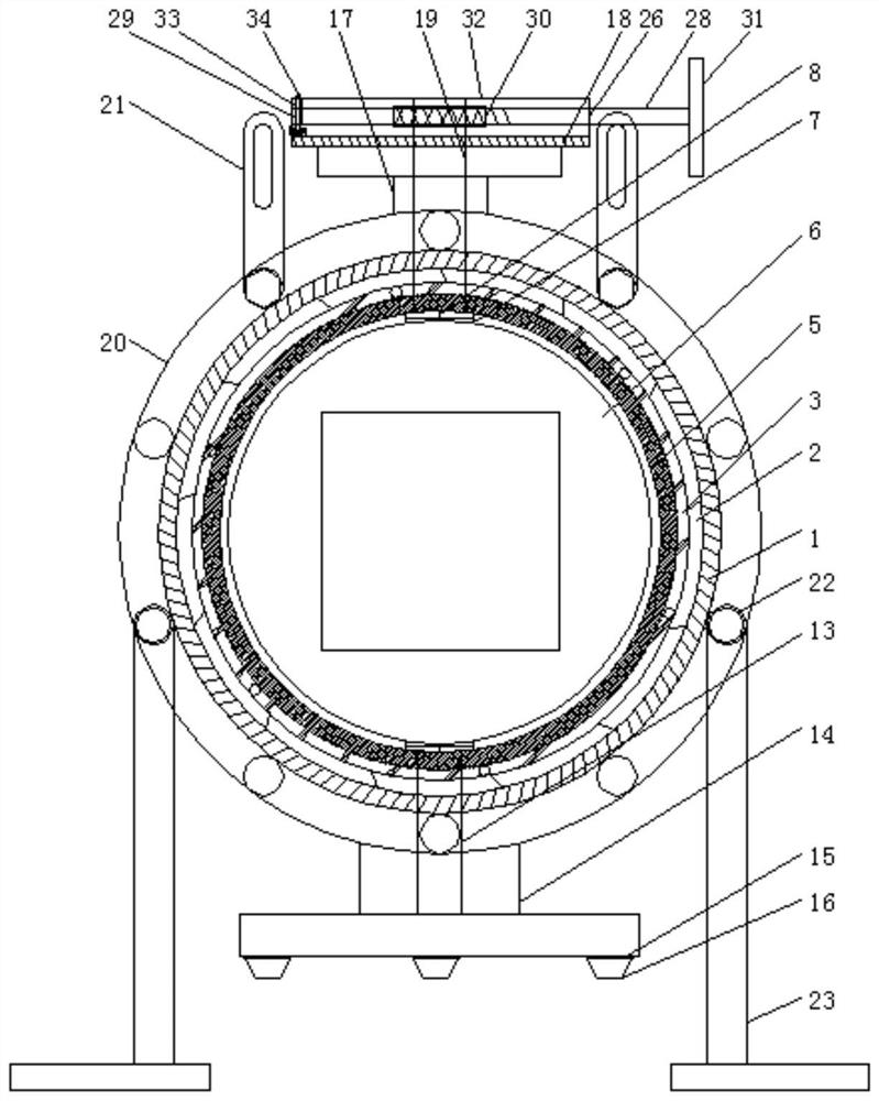 Large-caliber high-pressure low-torque ball valve