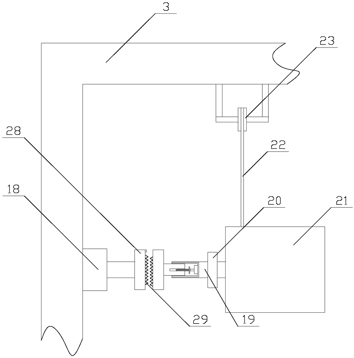 Well-drilling device with cooling function and high well-drilling efficiency based on Internet of Things