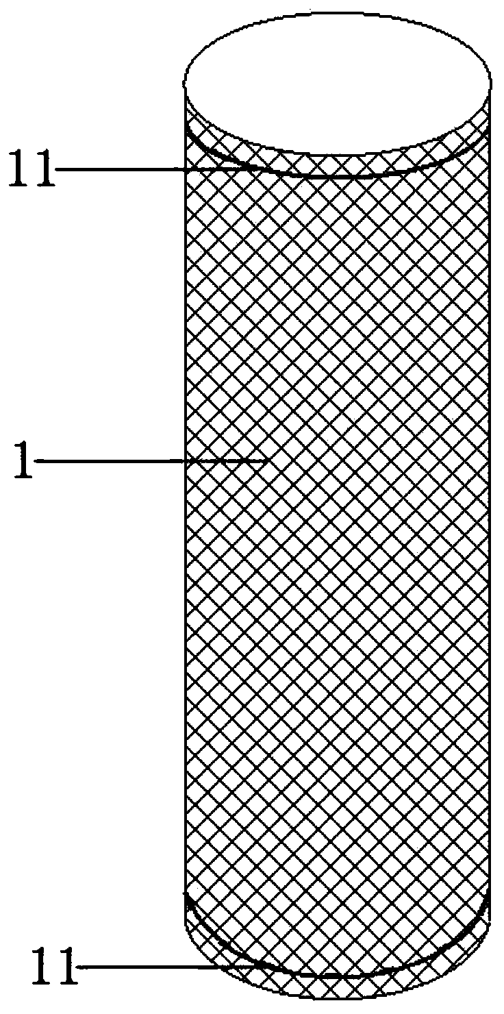 Novel fixed, recyclable and anti-displacement esophagus metal stent