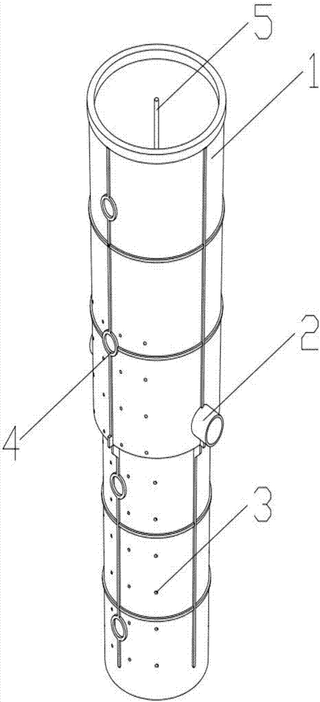 Water collection and infiltrating irrigation device