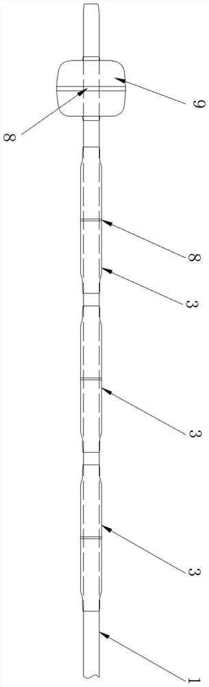 Catheter device for mechanical thrombectomy of blood vessel