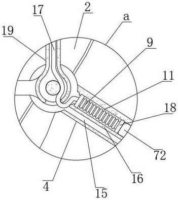 A foldable UAV with a propeller protection mechanism