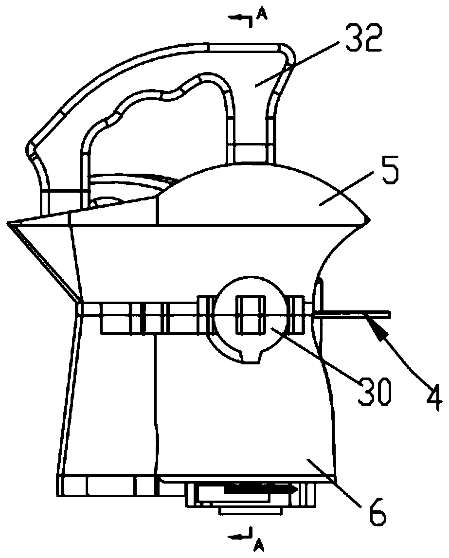 Handheld topping machine