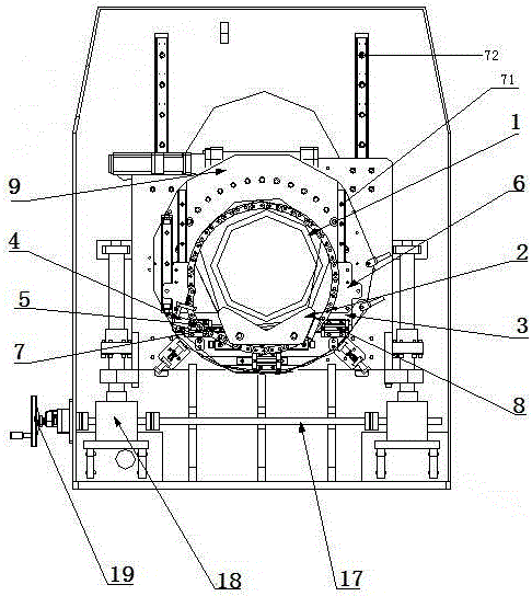 A welding equipment suitable for multi-layer and multi-pass welding of the inner wall of oil pipeline