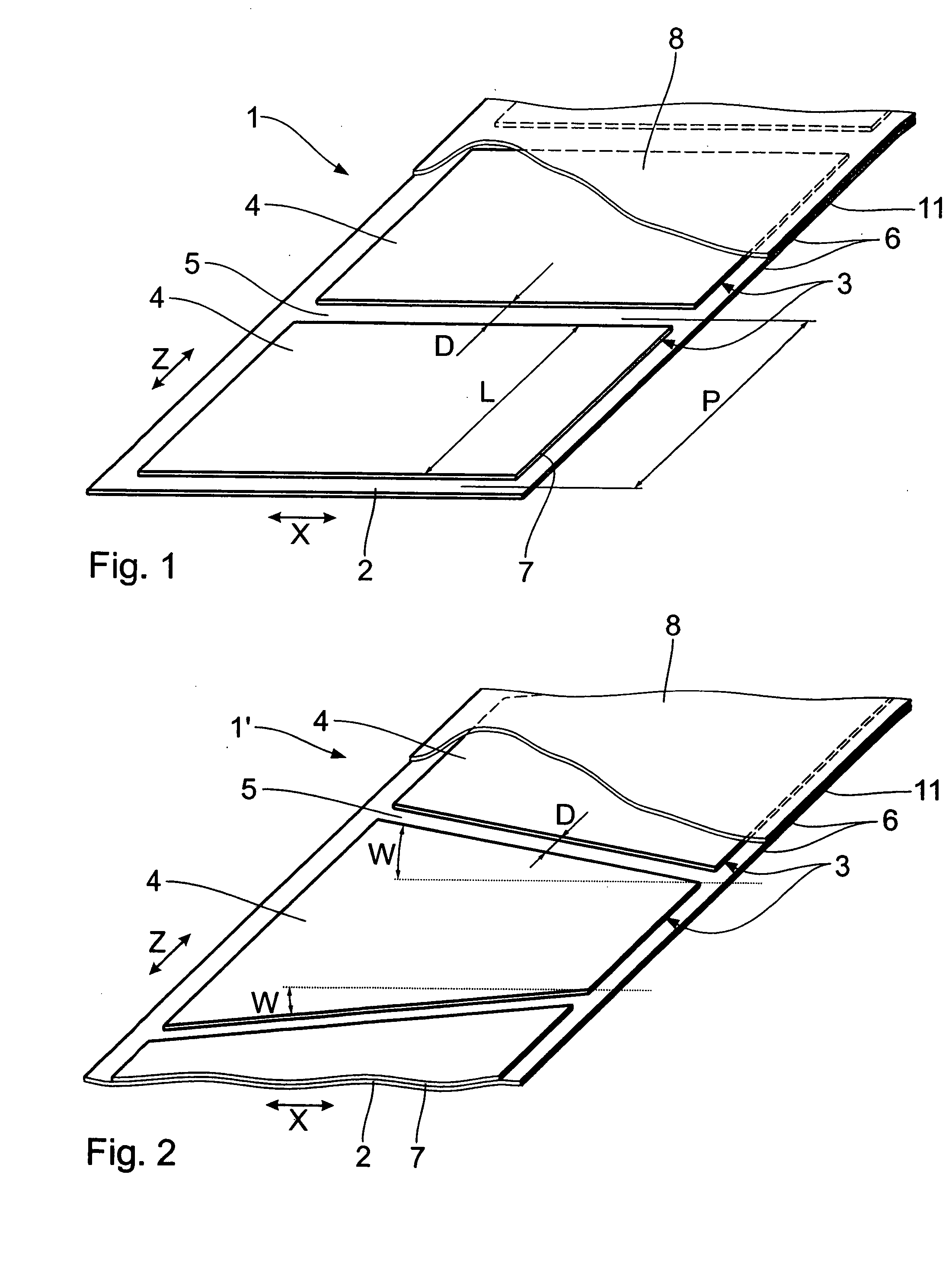 Multi-layer, strip-type screening sheet for electric lines and electric cable, in particular a data transmission cable, equipped therewith