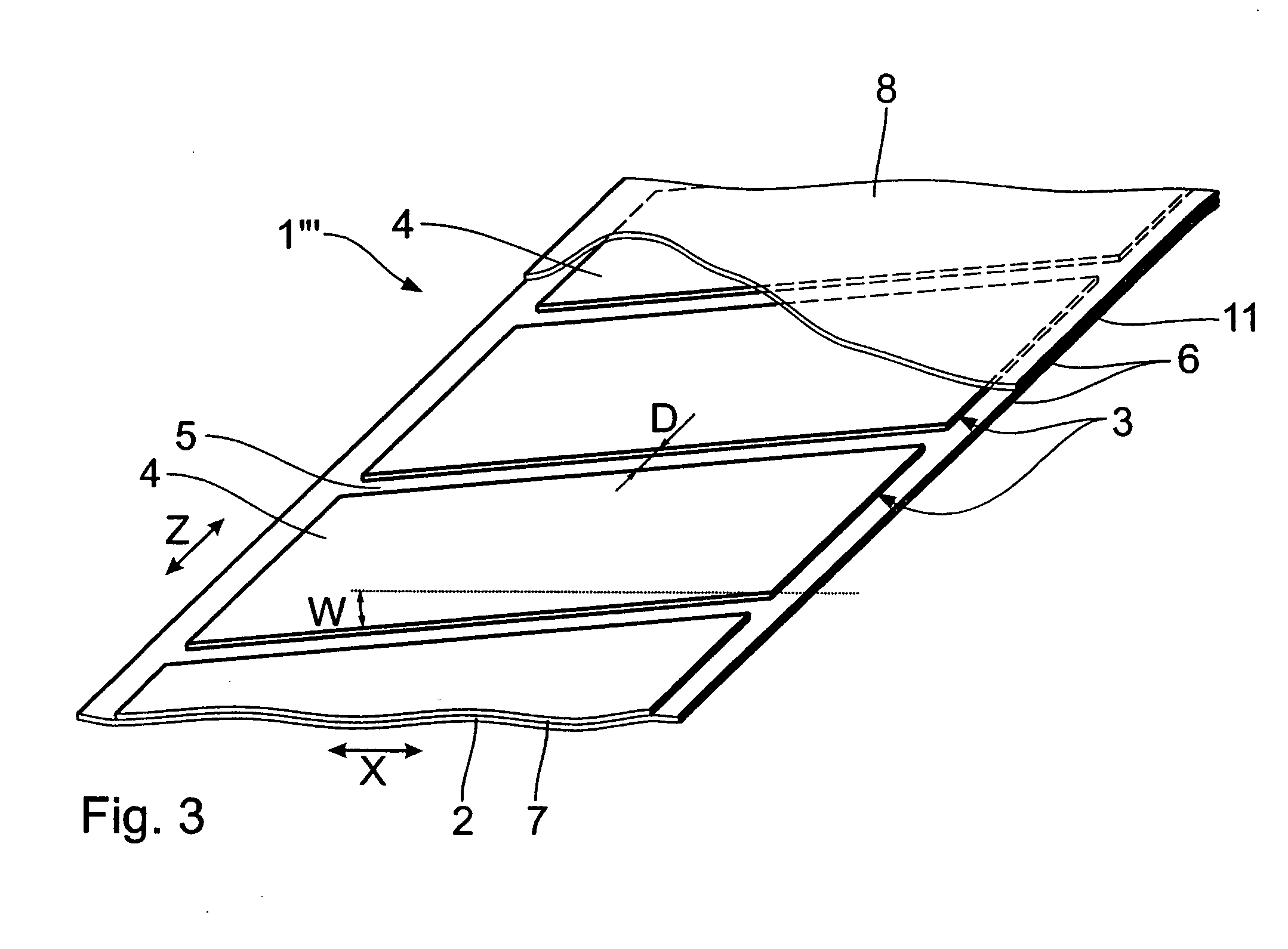 Multi-layer, strip-type screening sheet for electric lines and electric cable, in particular a data transmission cable, equipped therewith