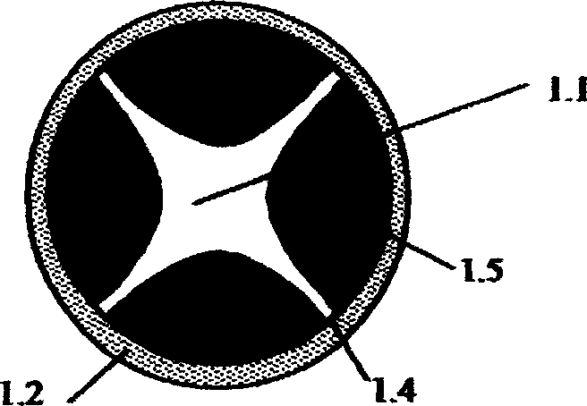 Micro-chamber four-electrode spectrum tube